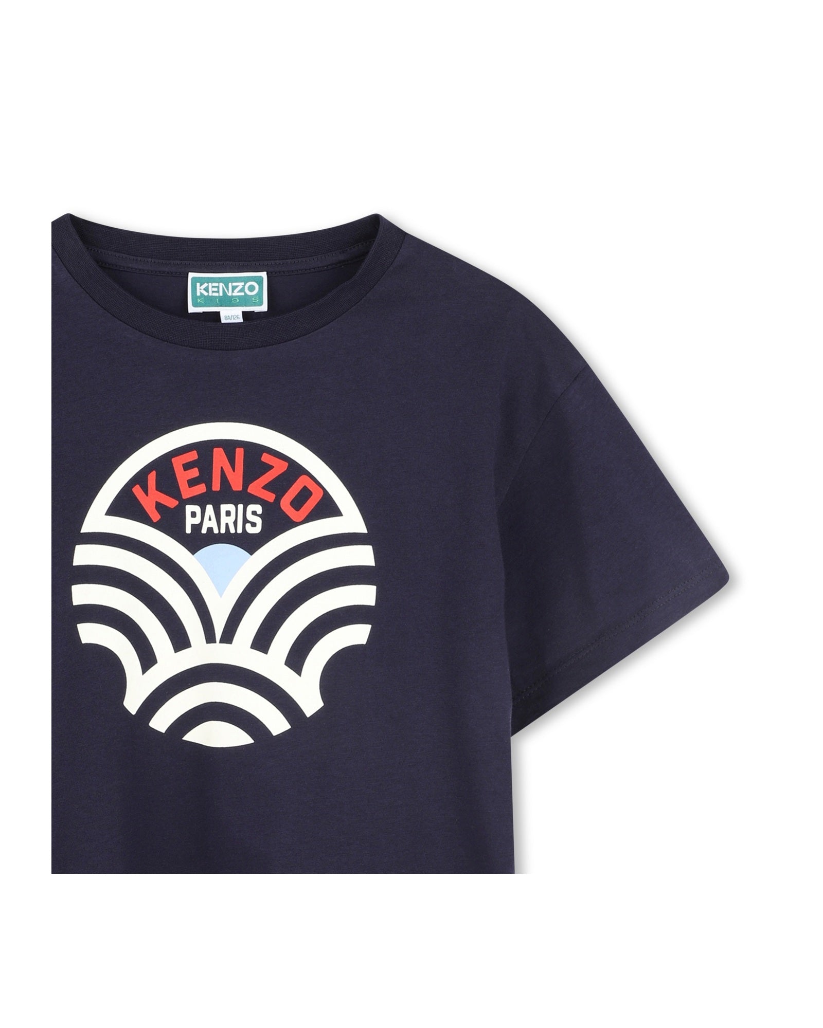 T-shirt à imprimé siglé en coton - Caban