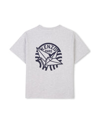 T-shirt à imageries siglées - Gris Clair Chiné