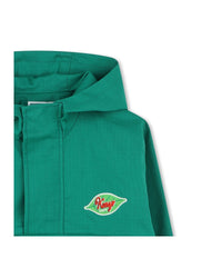 Veste coupe-vent à capuche en coton - Loden