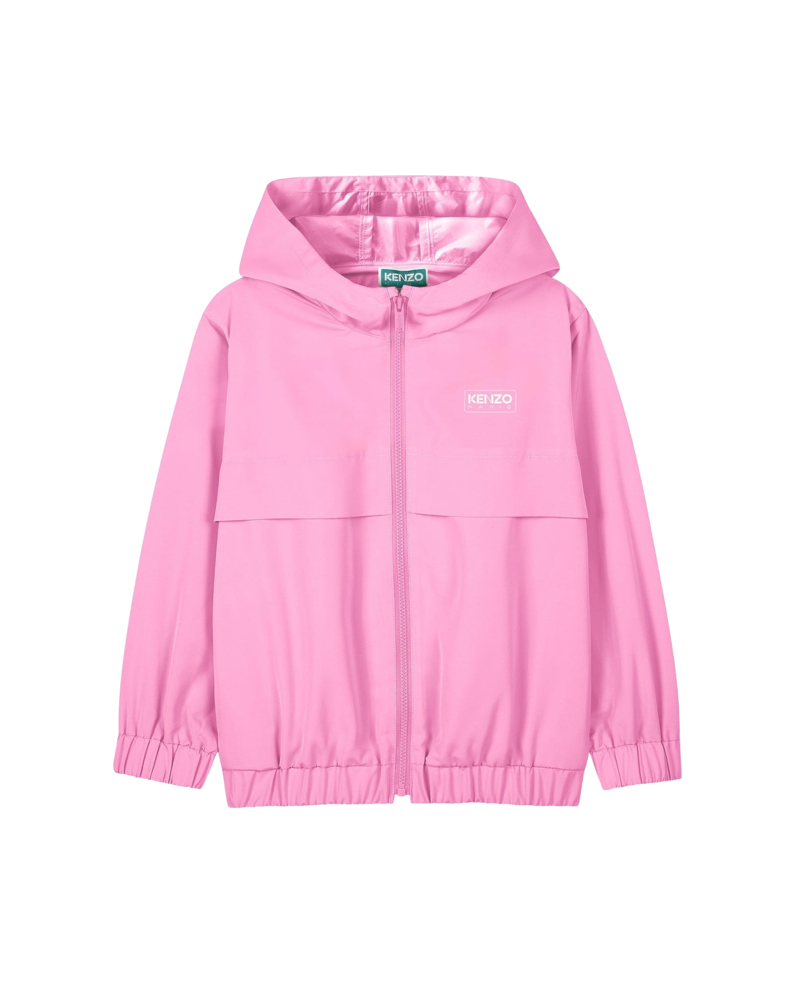 Veste coupe-vent déperlant à capuche - Rose Friandi