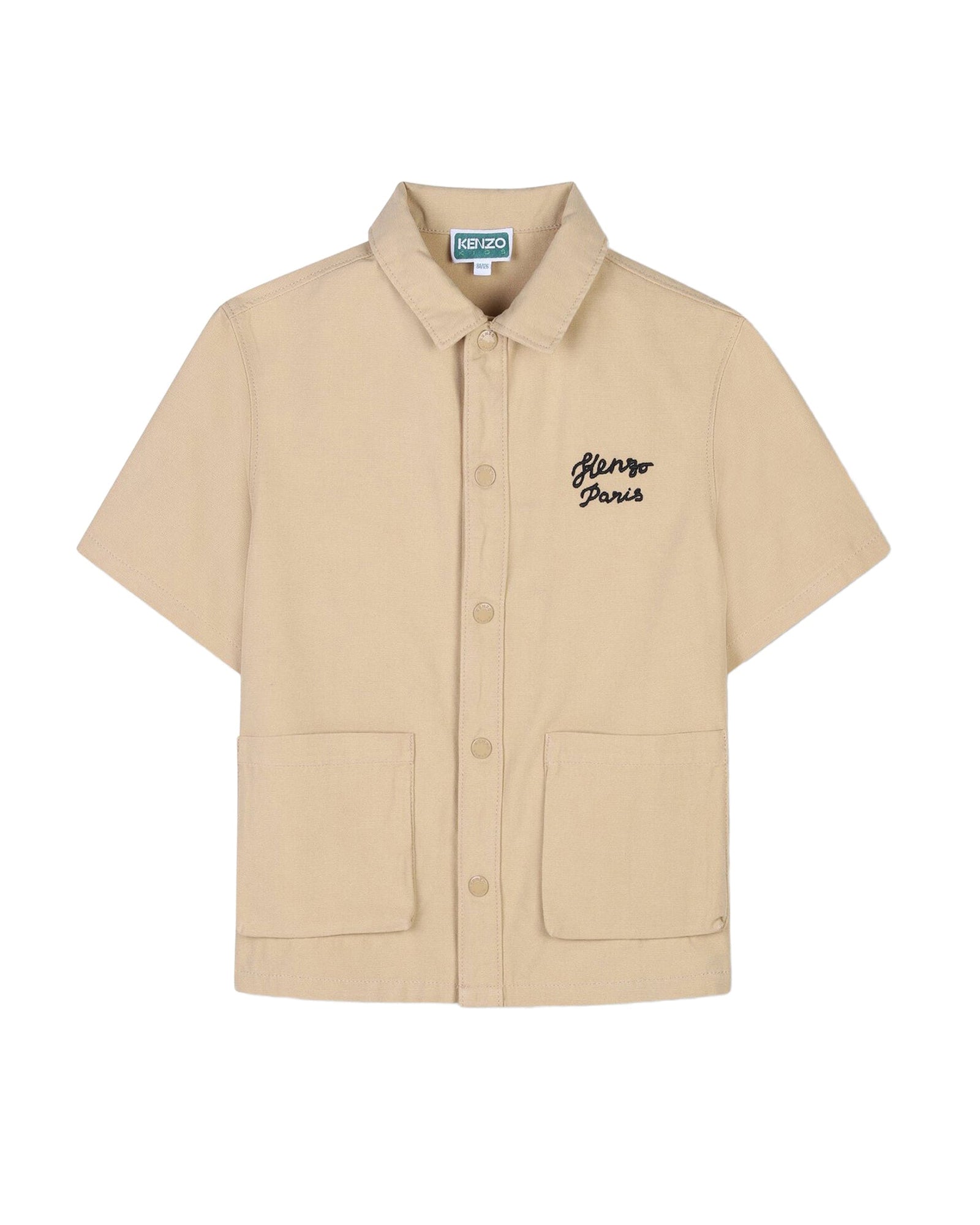 Chemise à broderies en coton - Corde