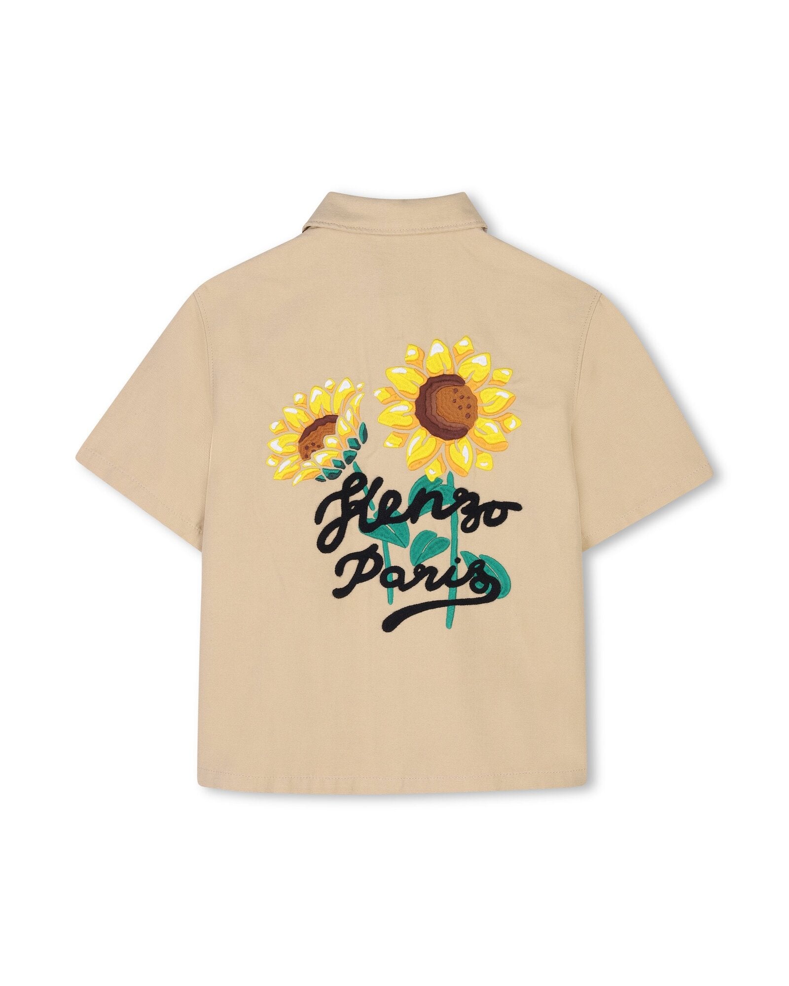 Chemise à broderies en coton - Corde
