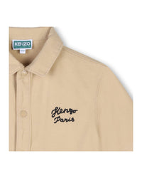 Chemise à broderies en coton - Corde