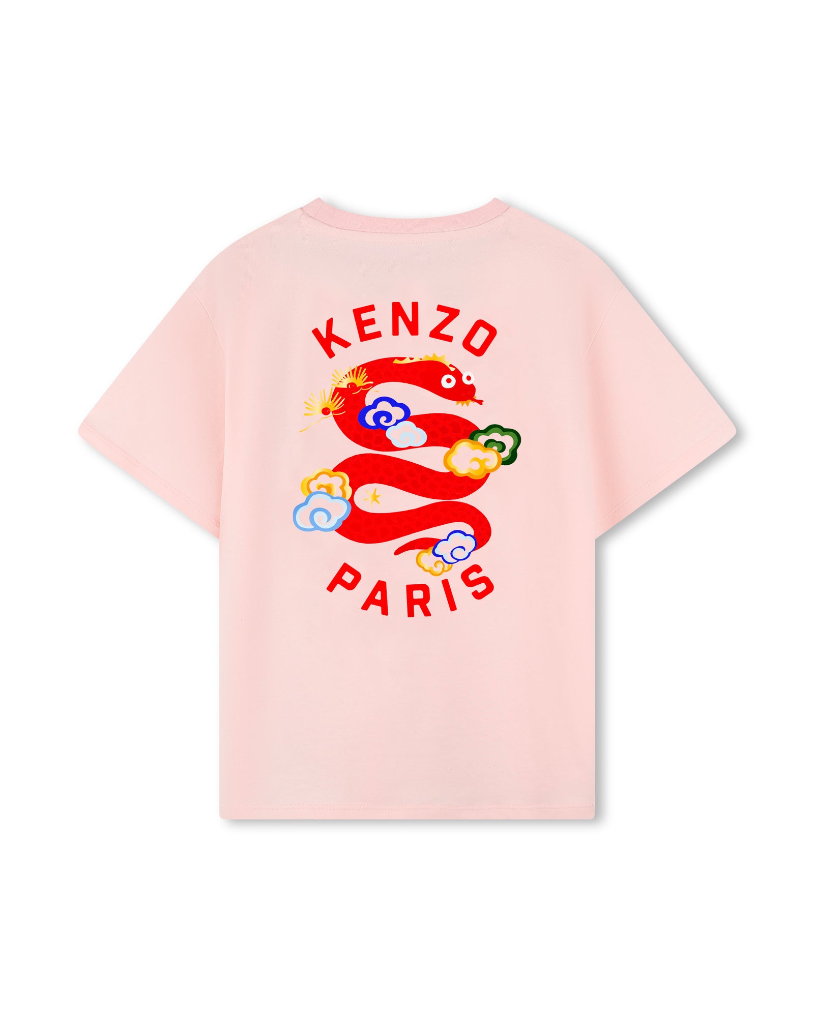 T-shirt manches courtes avec logo en coton - English Rose