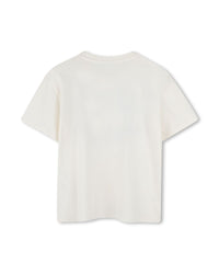 T-shirt avec broderie - Offwhite