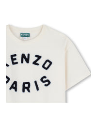 T-shirt avec broderie - Offwhite