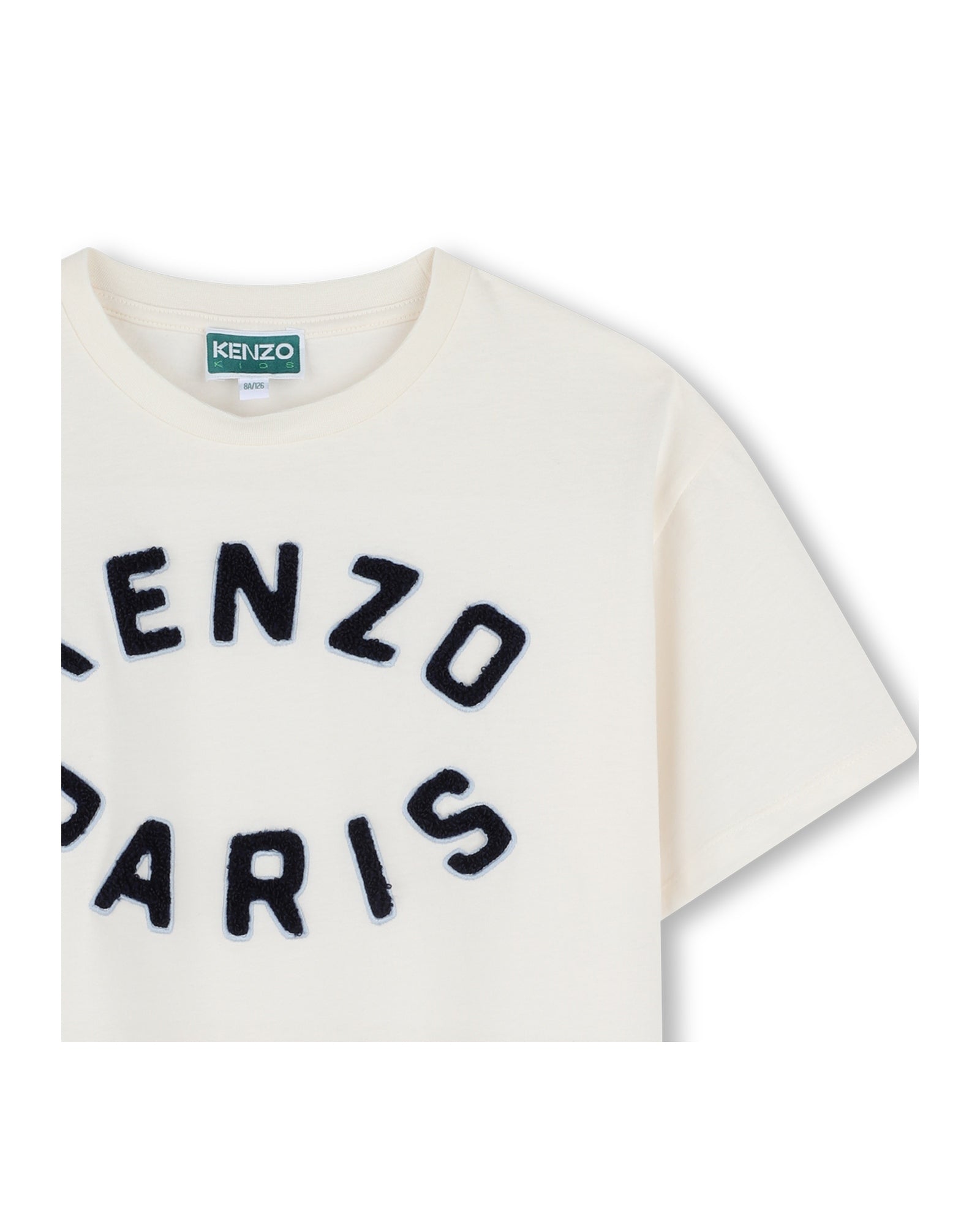T-shirt avec broderie - Offwhite