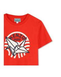 Printed T-shirt - Rouge Vif