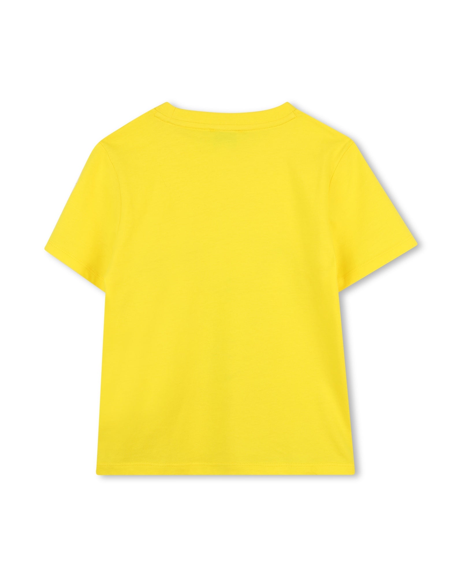 T-shirt à imprimé siglé en coton - Jaune Taxi