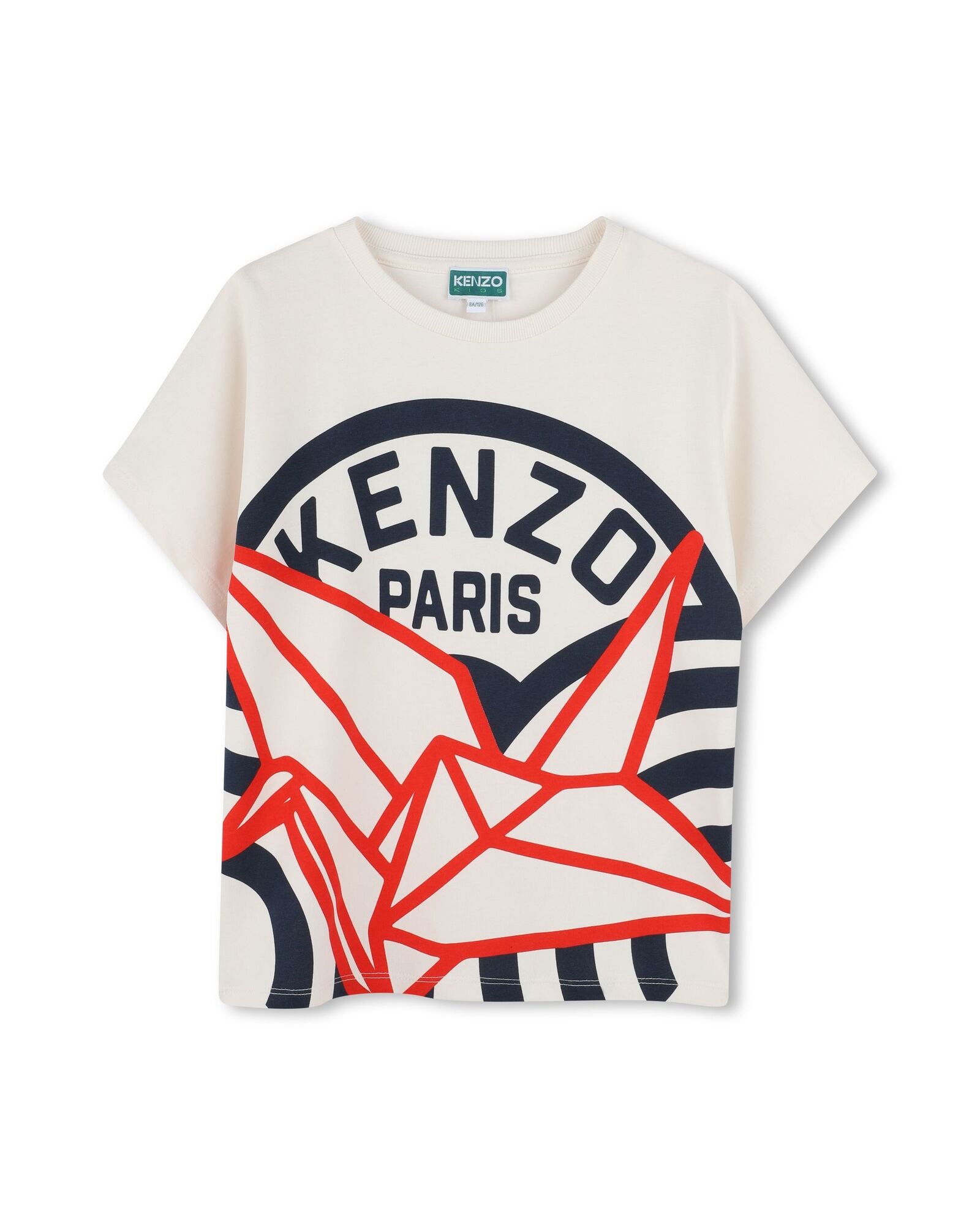 T-shirt in print - Offwhite
