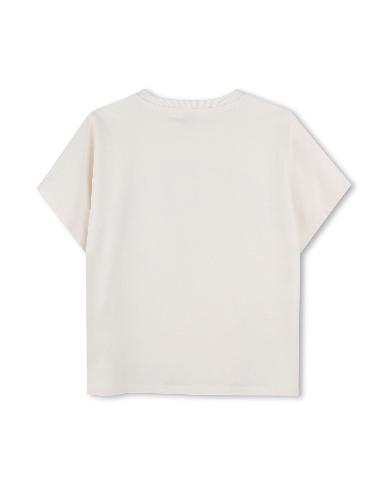 T-shirt in print - Offwhite