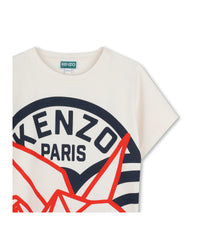 T-shirt in print - Offwhite
