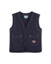 Veste sans manches zippée - Caban