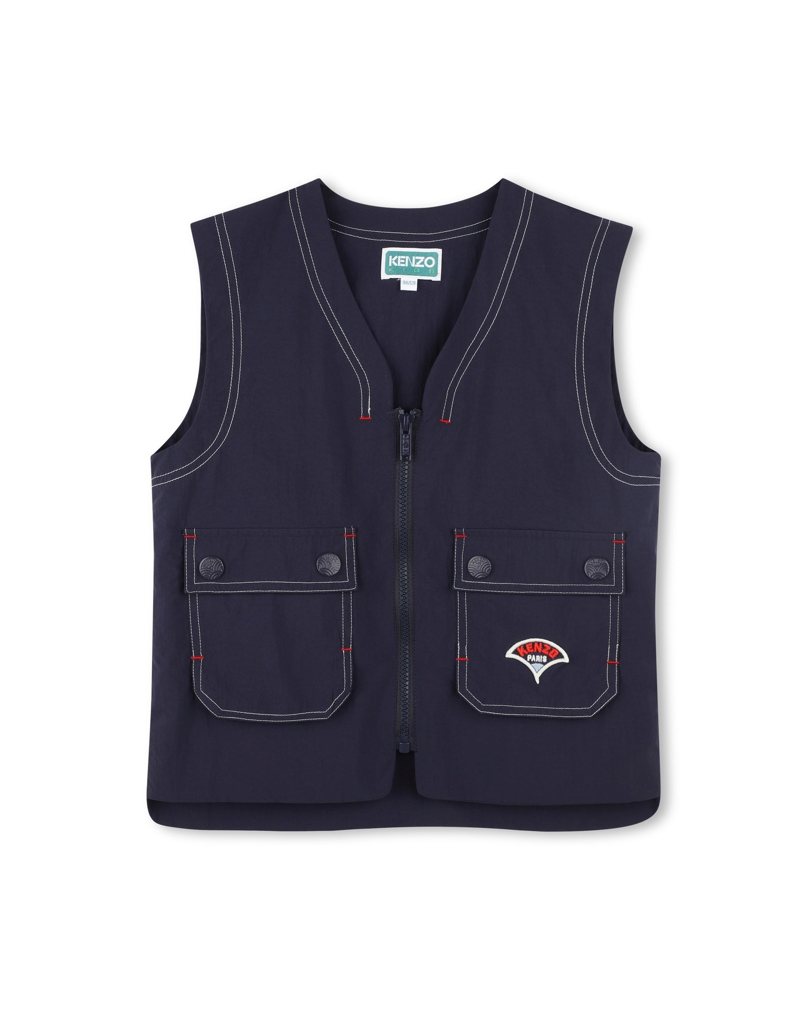 Veste sans manches zippée - Caban