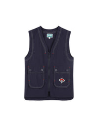 Sleeveless jacket with zip - Caban