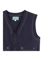 Veste sans manches zippée - Caban
