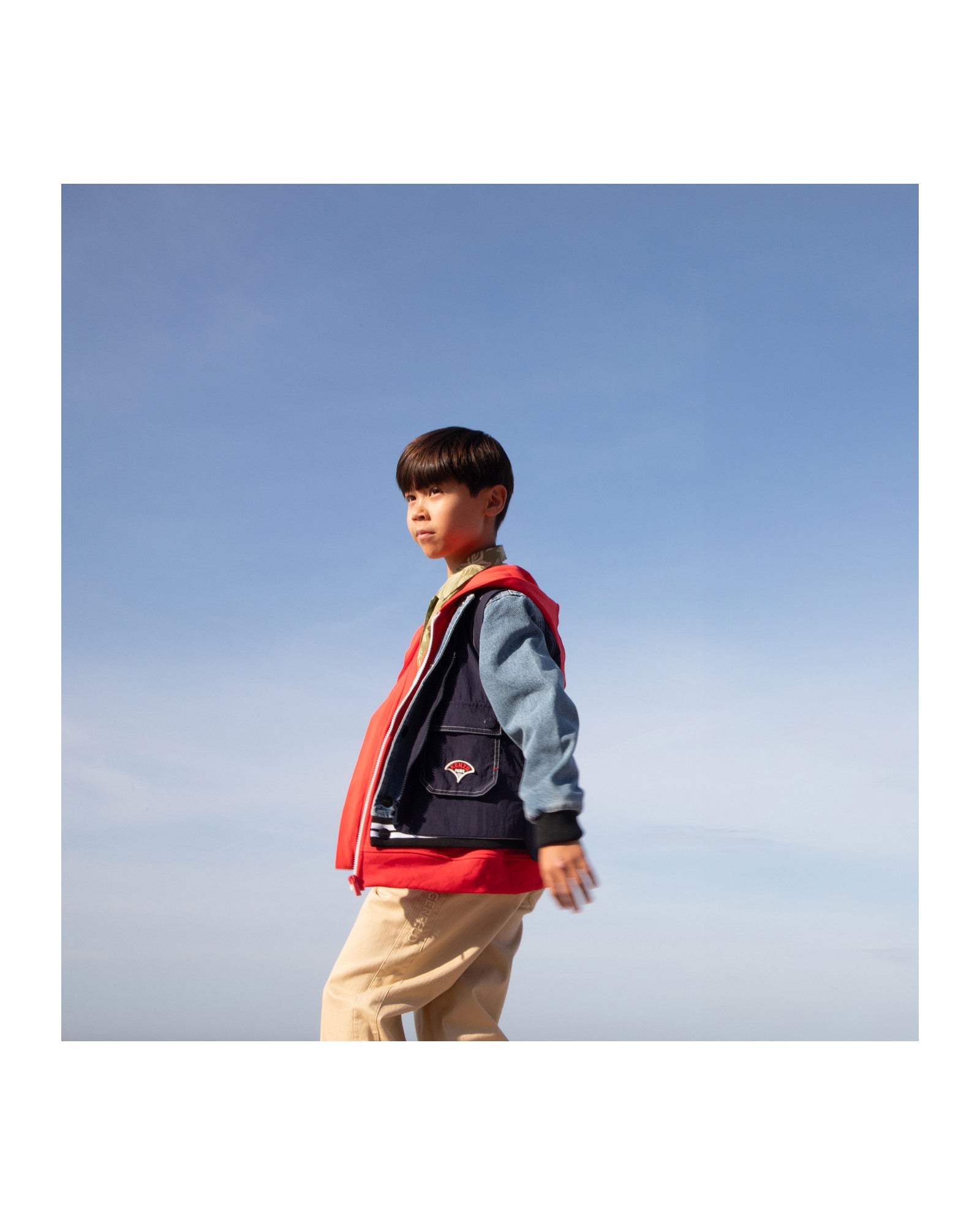 Veste sans manches zippée - Caban
