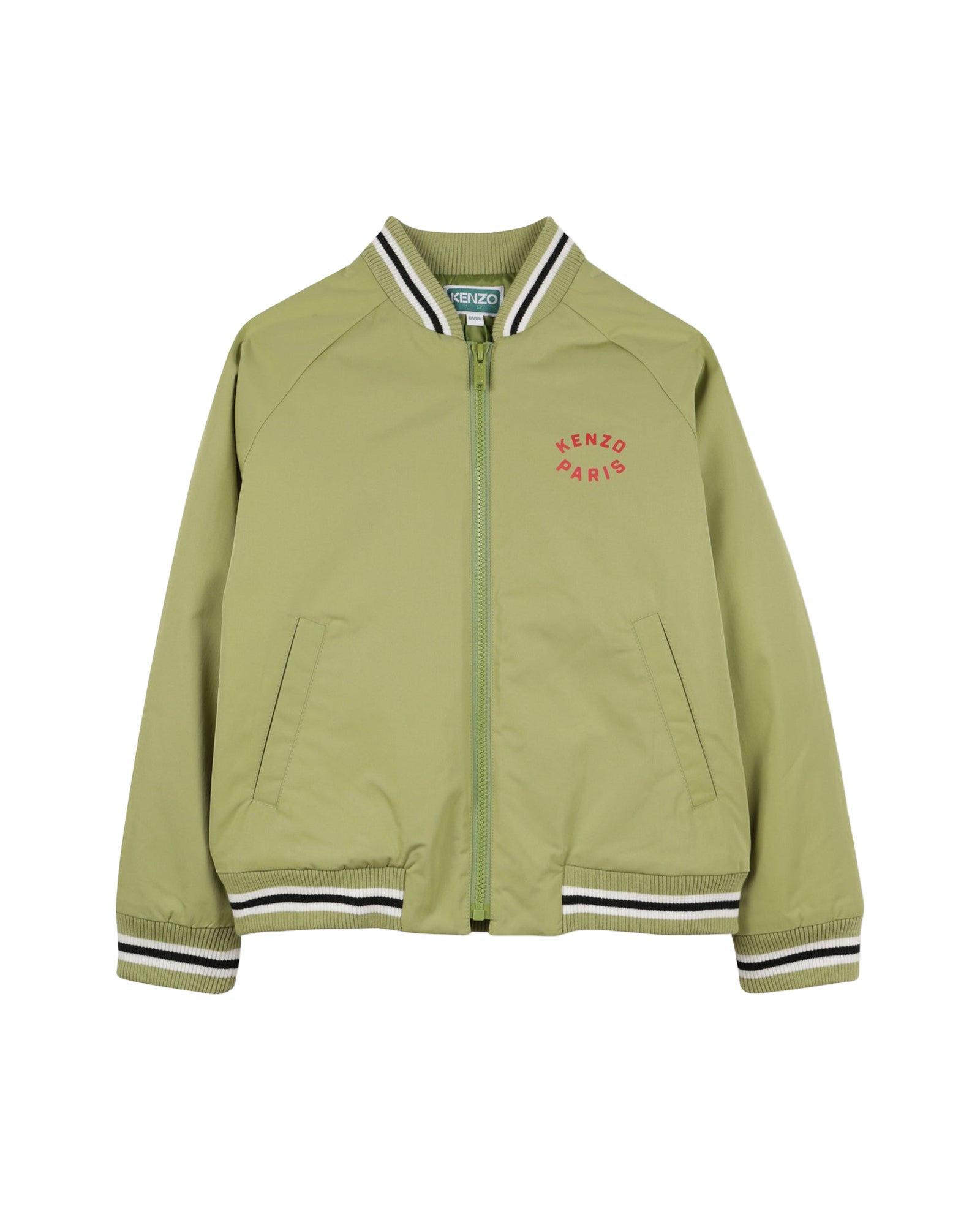 Teddy neck jacket - Fern