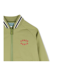 Teddy neck jacket - Fern