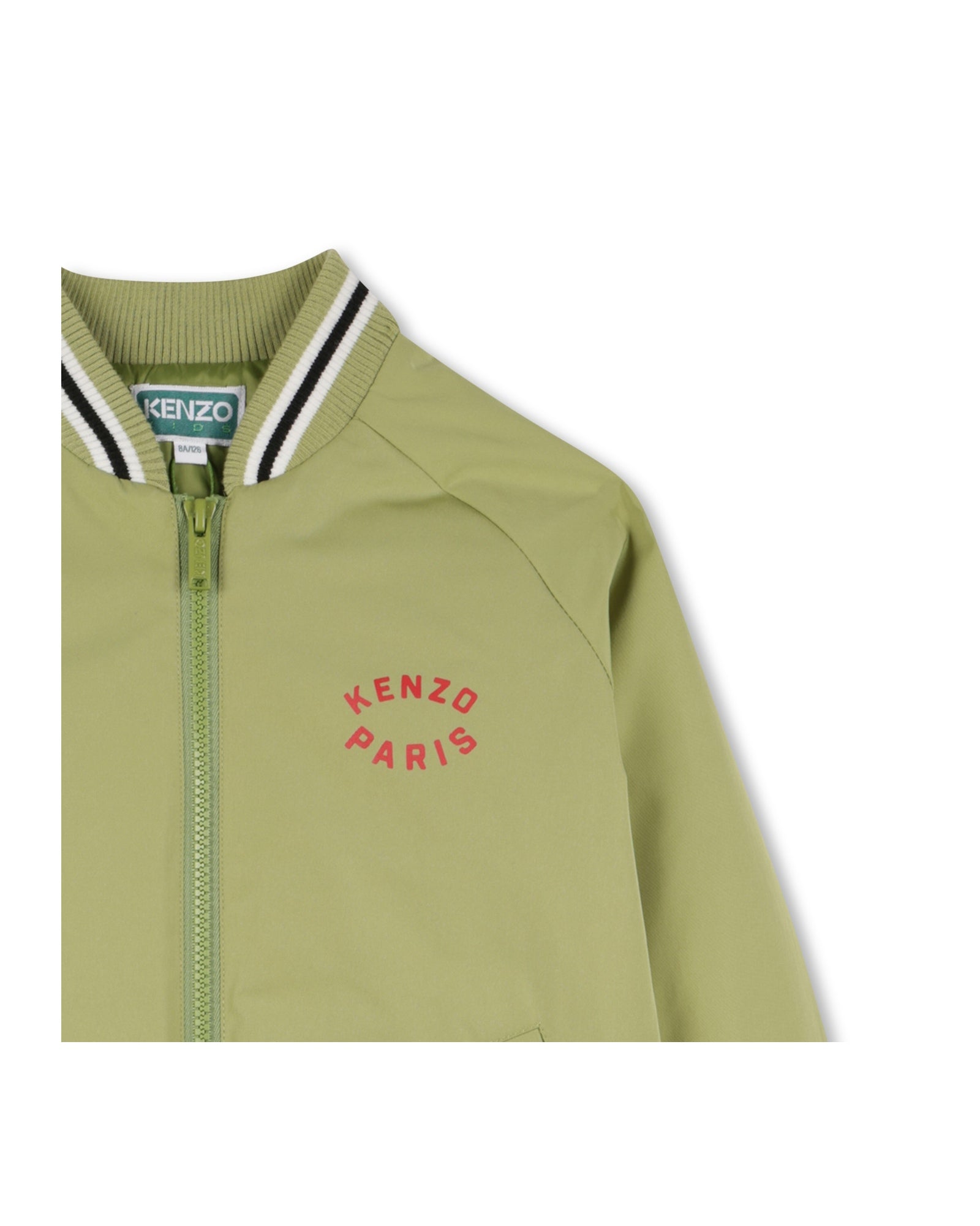 Teddy neck jacket - Fern