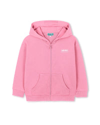 Cardigan de jogging en molleton - Rose