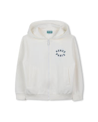 Cardigan de jogging en molleton - Offwhite
