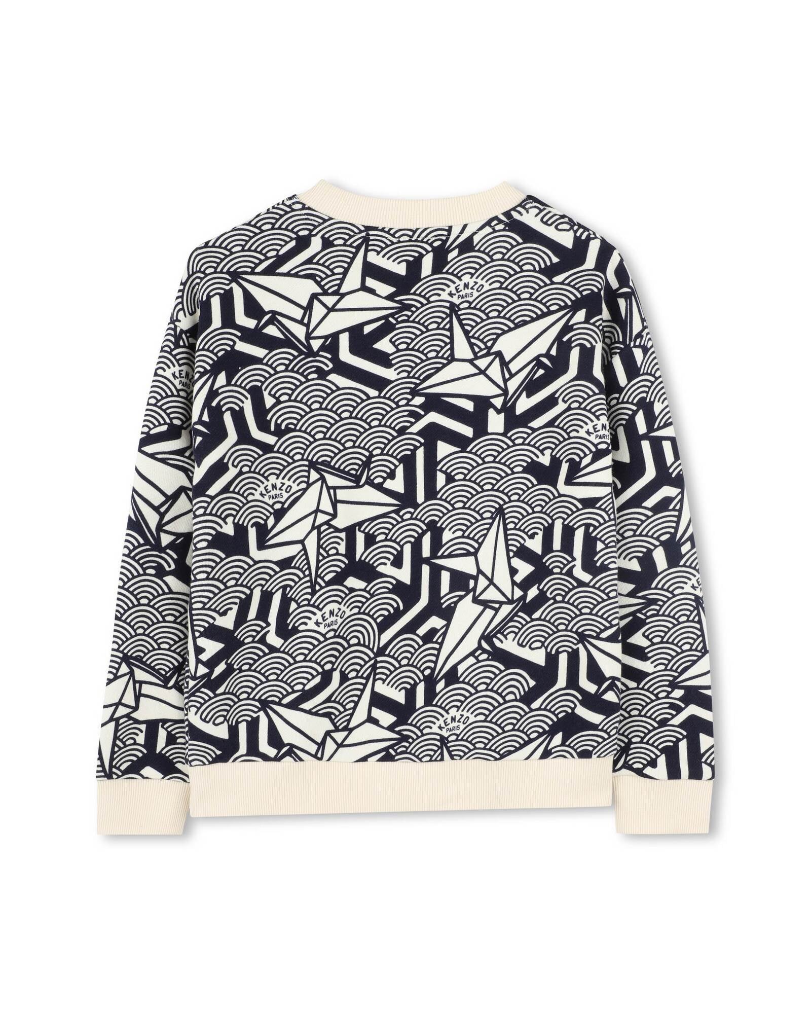 Sweatshirt à imprimé en coton - Caban