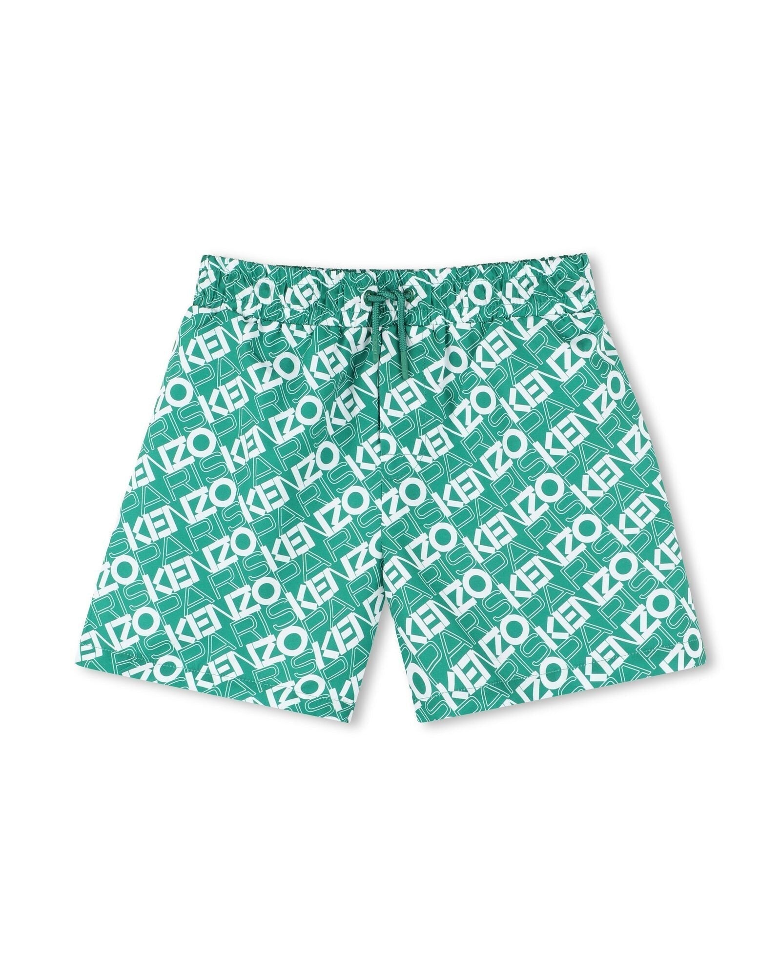 Short à taille élastiquée - Loden