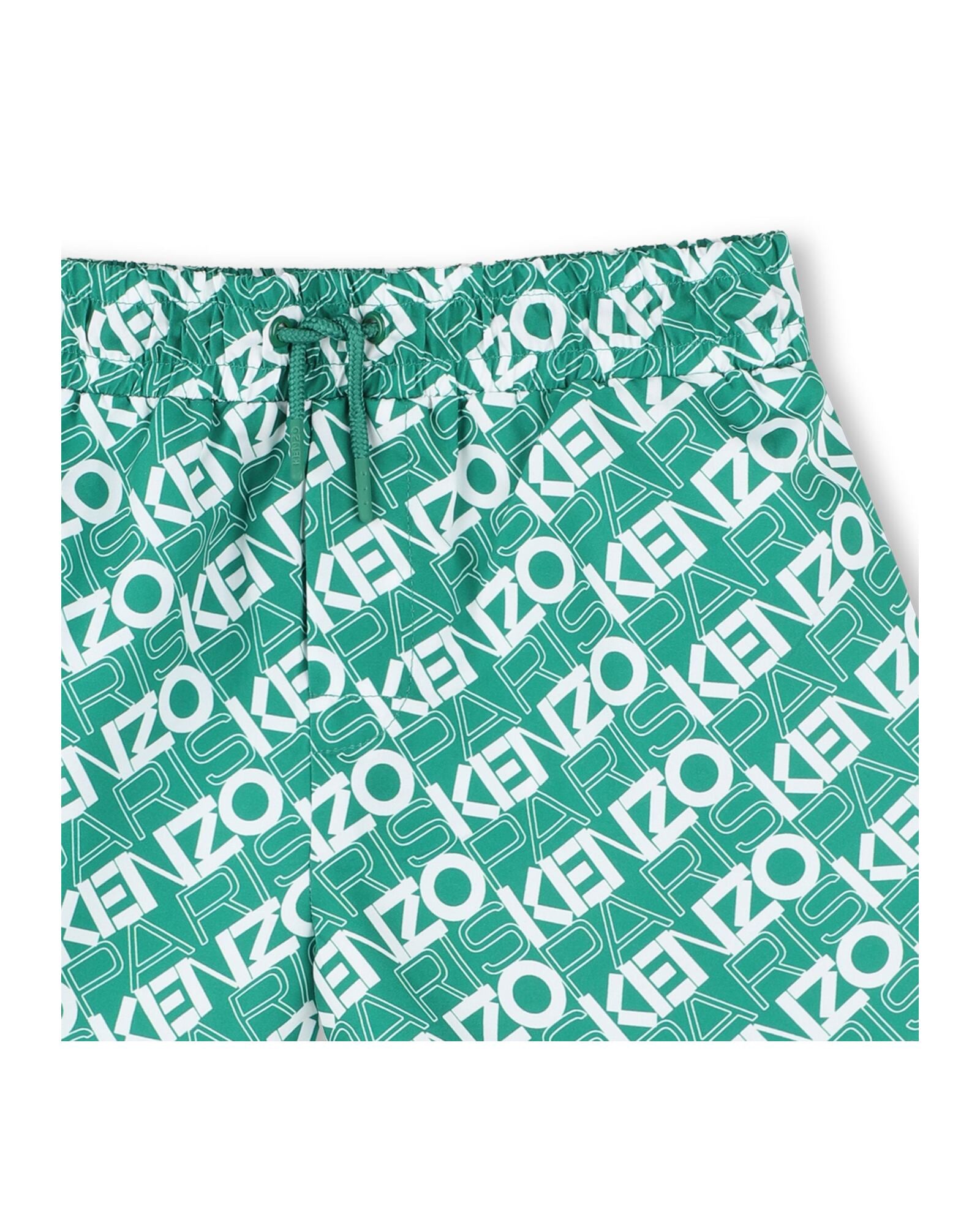 Short à taille élastiquée - Loden
