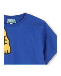 T-shirt en imprimé siglé - Wave Blue