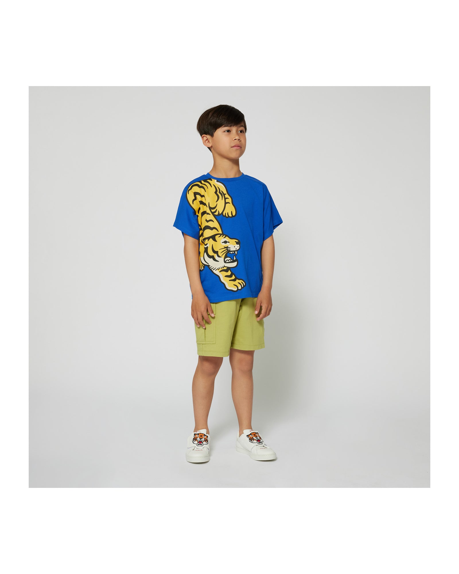 T-shirt en imprimé siglé - Wave Blue