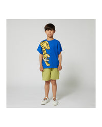 T-shirt en imprimé siglé - Wave Blue
