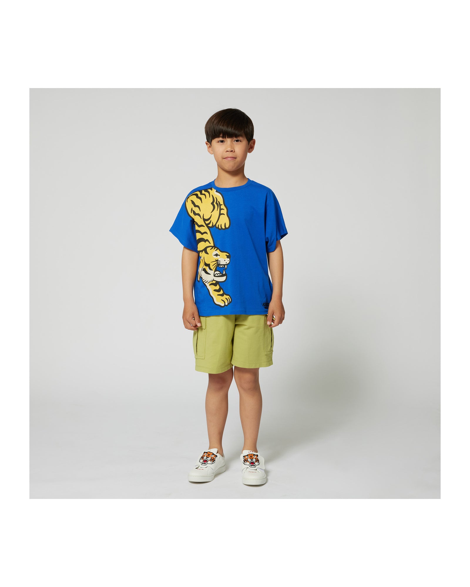 T-shirt en imprimé siglé - Wave Blue