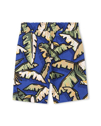 Bermuda en molleton - Wave Blue