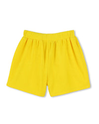 Short en éponge - Jaune Taxi