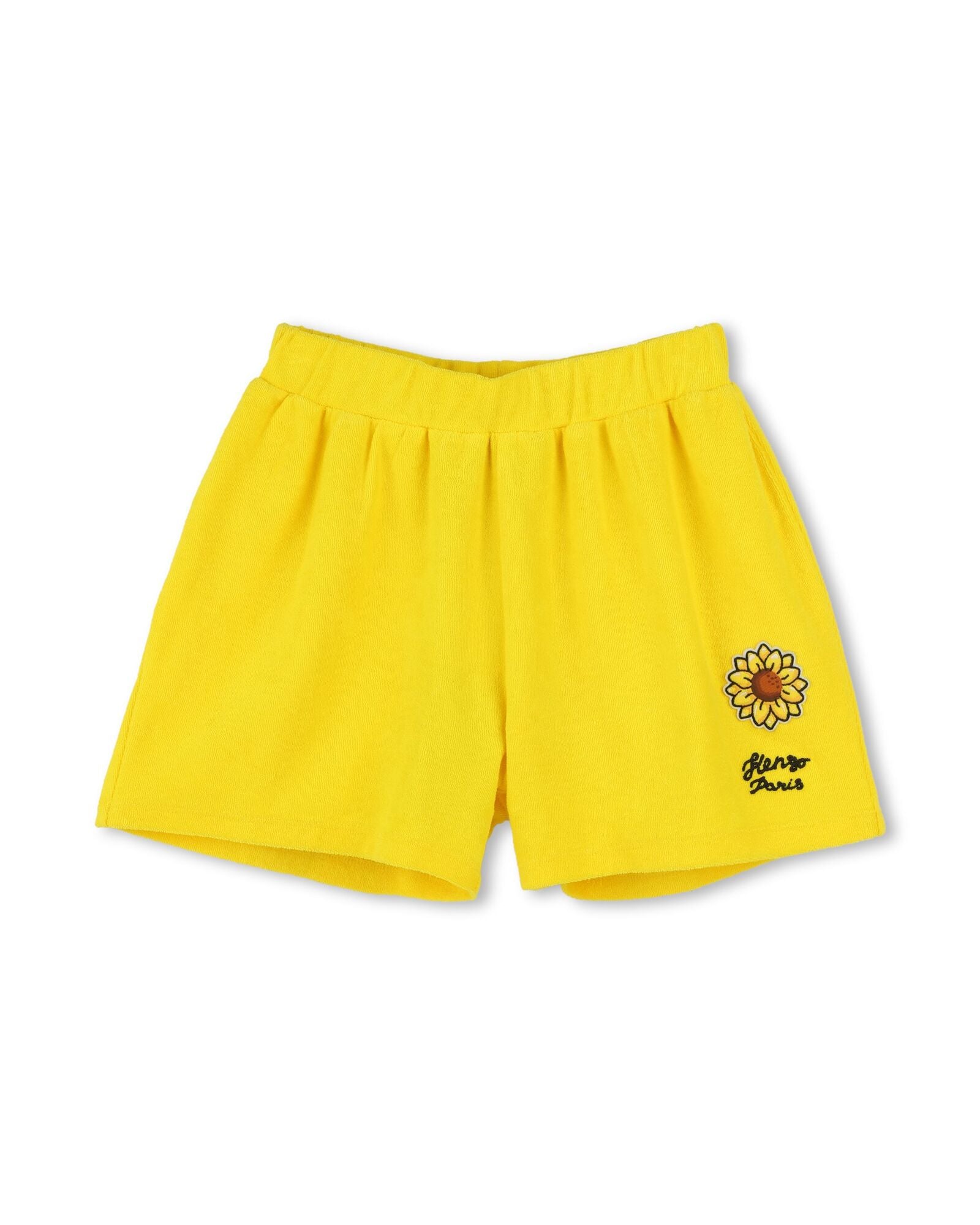 Short en éponge - Jaune Taxi