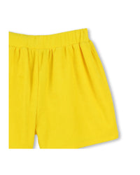 Short en éponge - Jaune Taxi