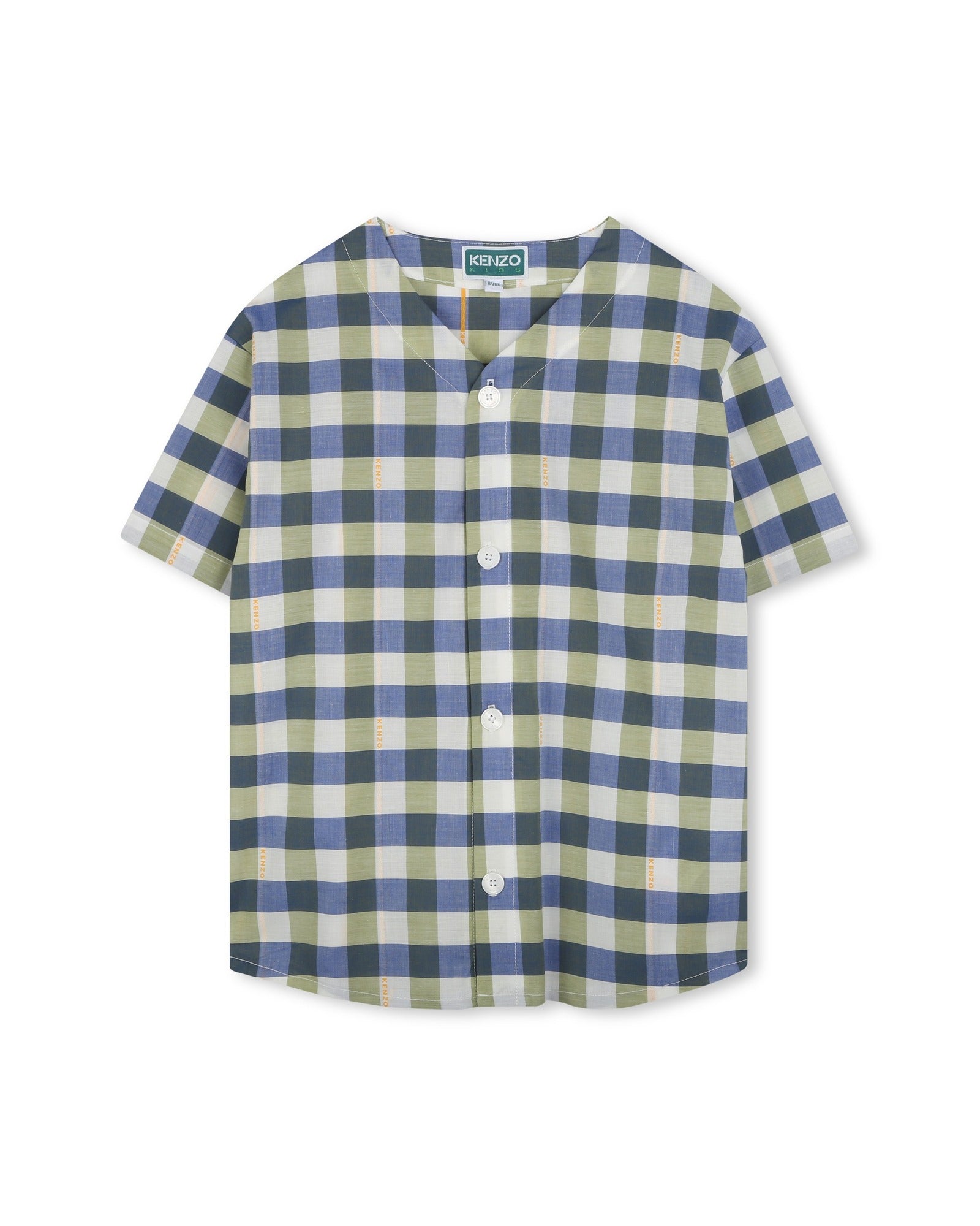 Check shirt - Wave Blue