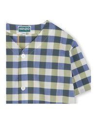 Check shirt - Wave Blue