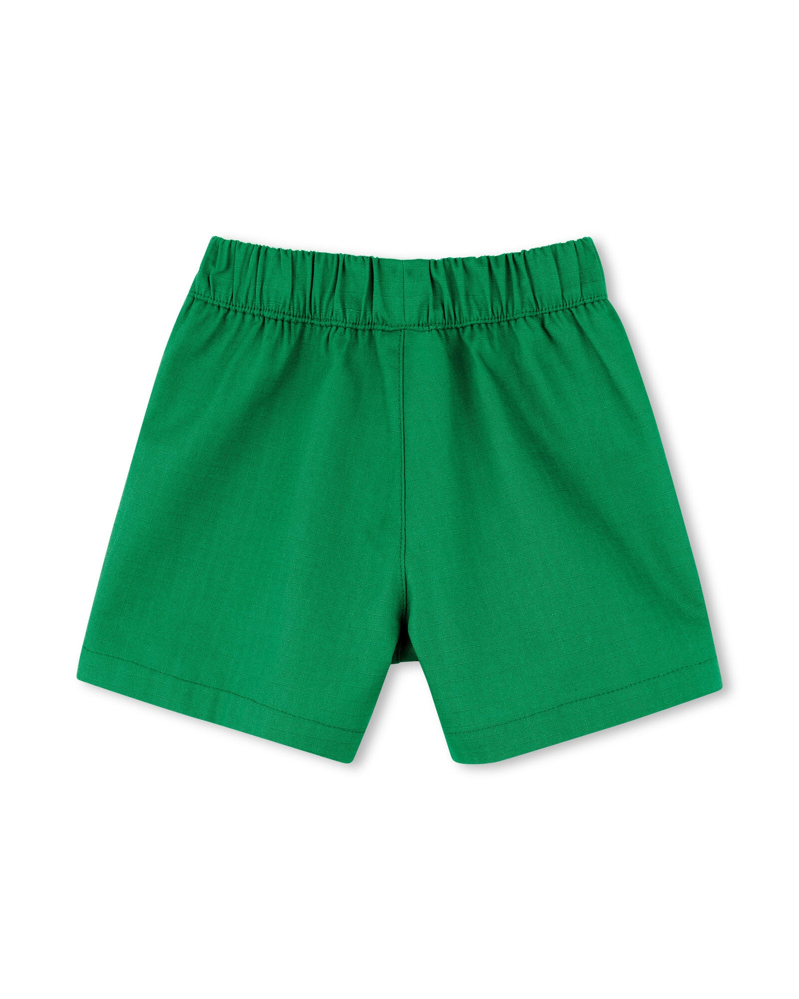 Short avec logo en coton - Loden