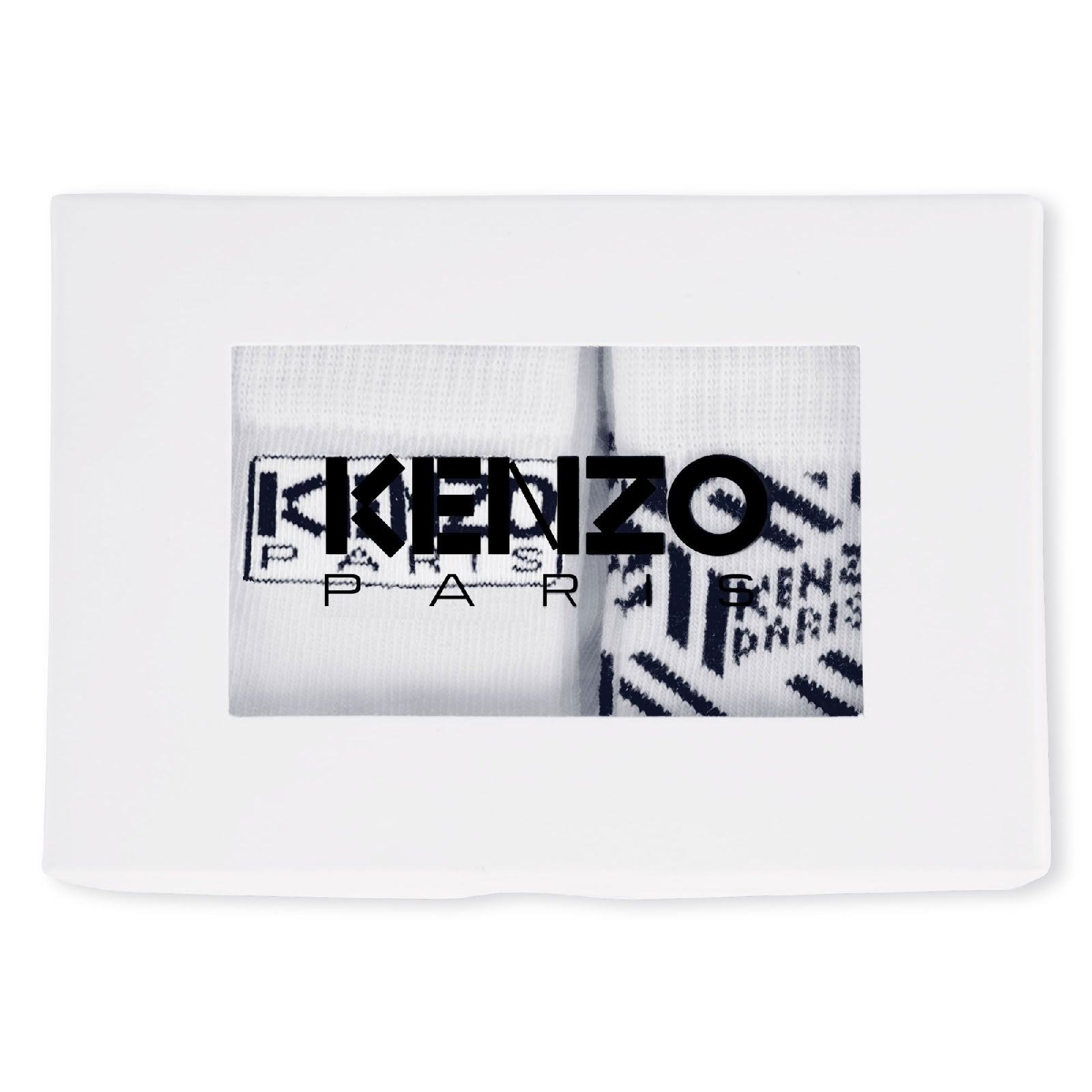 Lot de 2 paires de chaussettes avec logo en coton - Off White