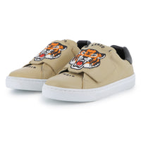 Sneakers en cuir - Sand