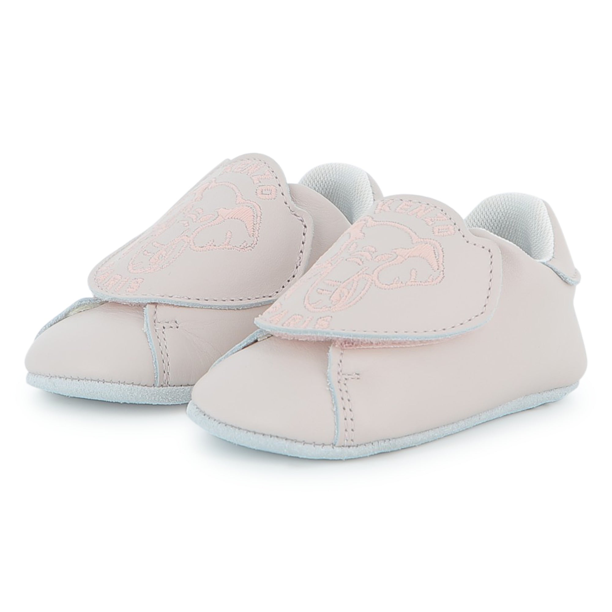Chaussons à motif éléphant en cuir - Delicacy