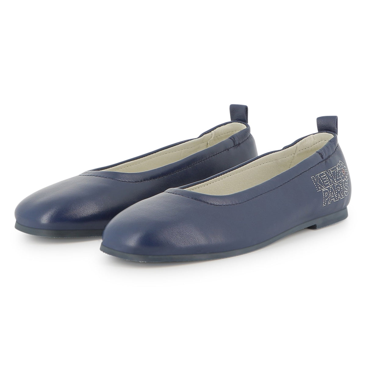 Ballerines en cuir - Navy