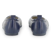 Ballerines en cuir - Navy