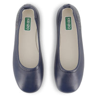 Ballerines en cuir - Navy