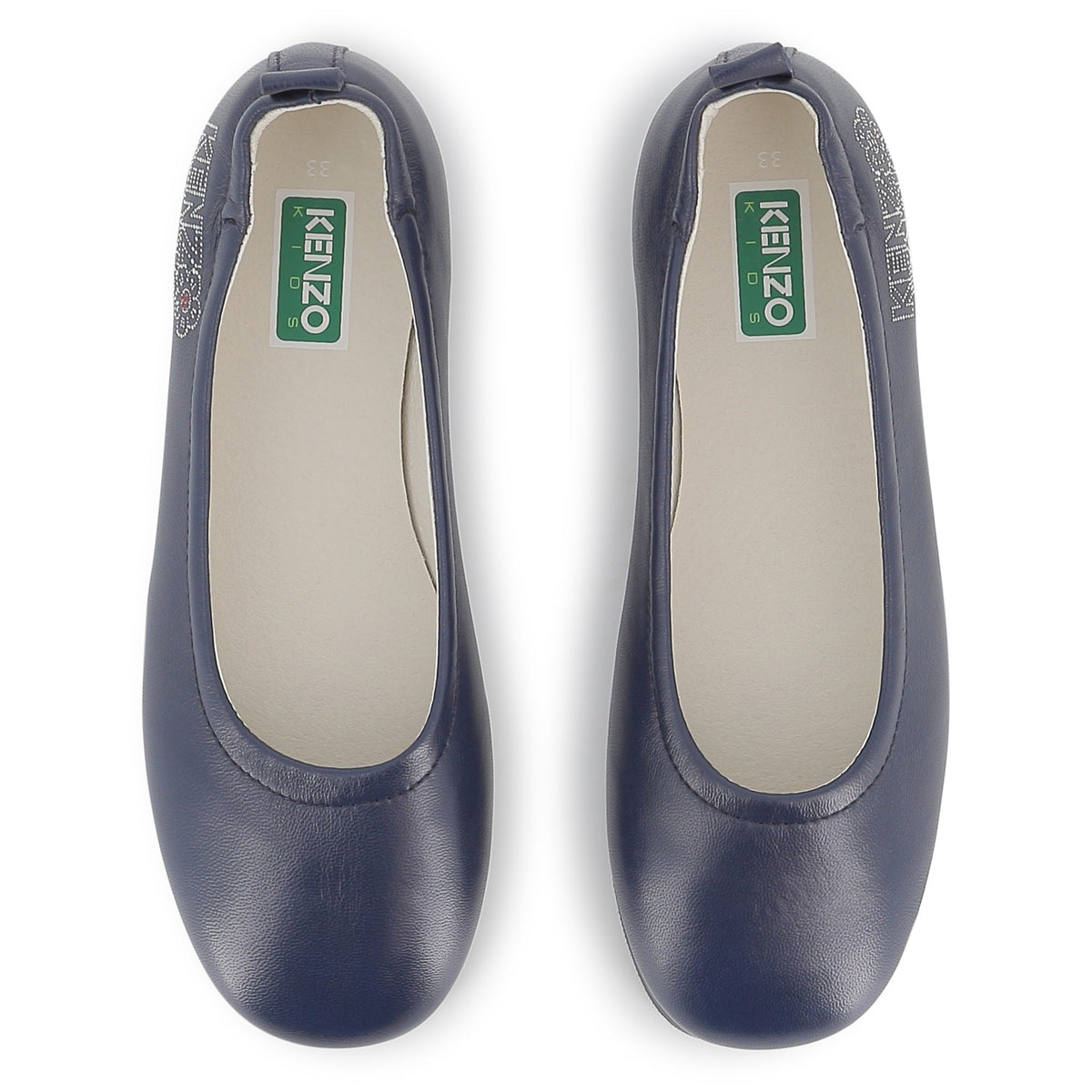 Ballerines en cuir - Navy