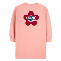 Robe pull à motif Flower - Atomic Pink