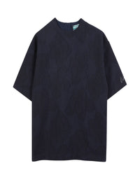 Jacquard dress - Bleu Mistral