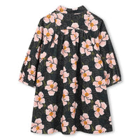 Robe à manches bouffantes en velours - Pale Blush
